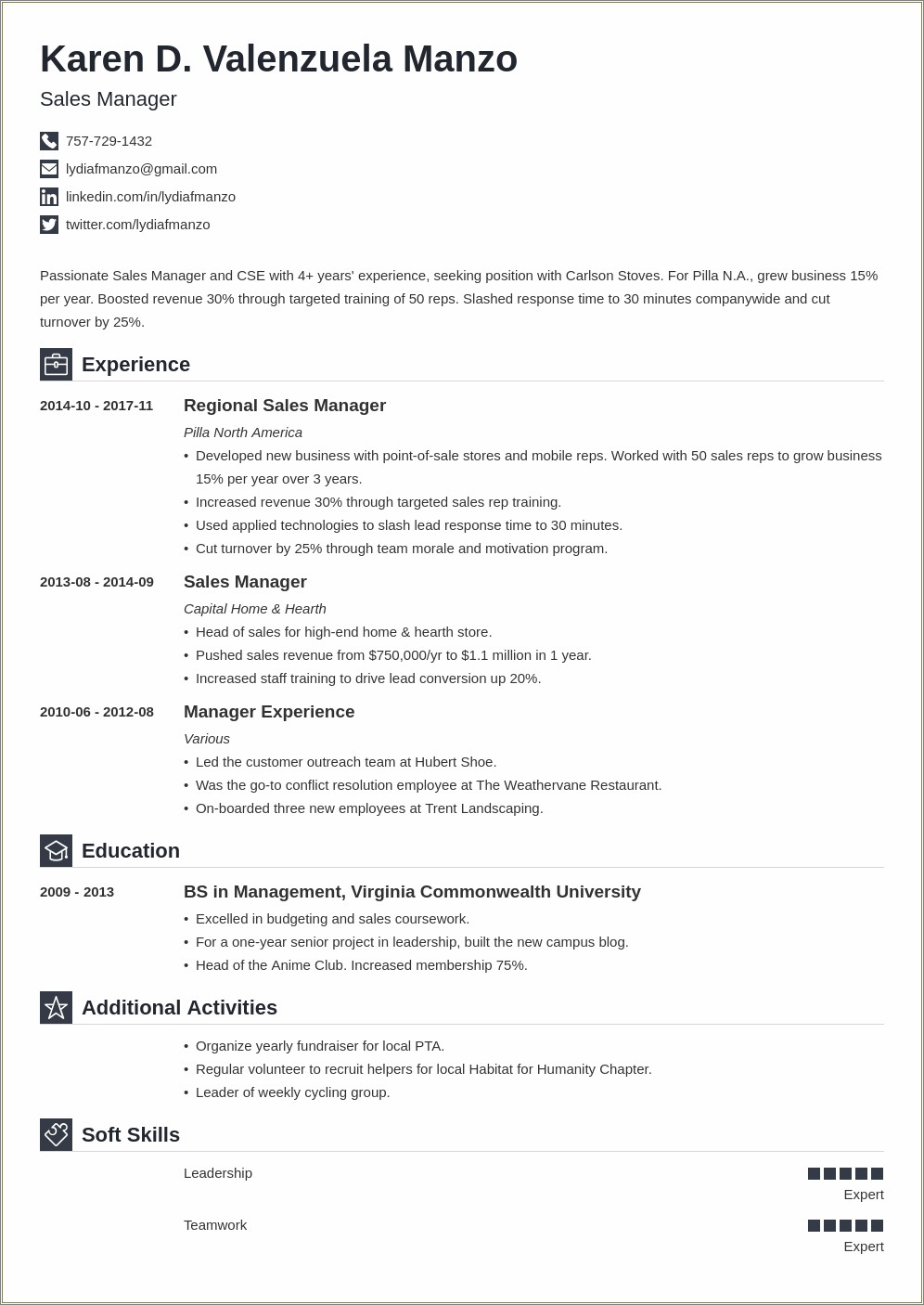 Better Wording For Make Schedule For Boss Resume