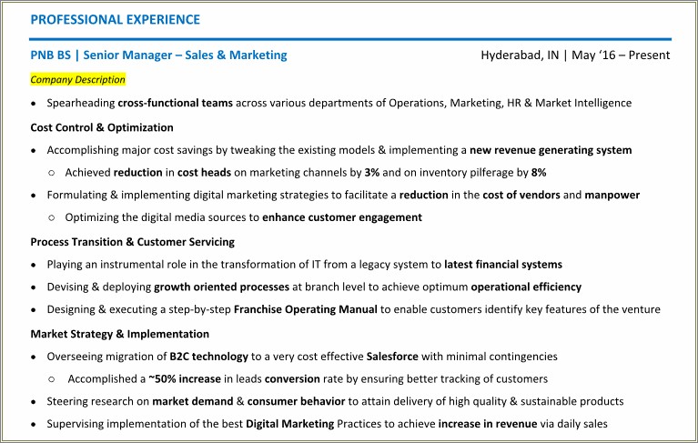 Better Words For Sales Assocate On Resume