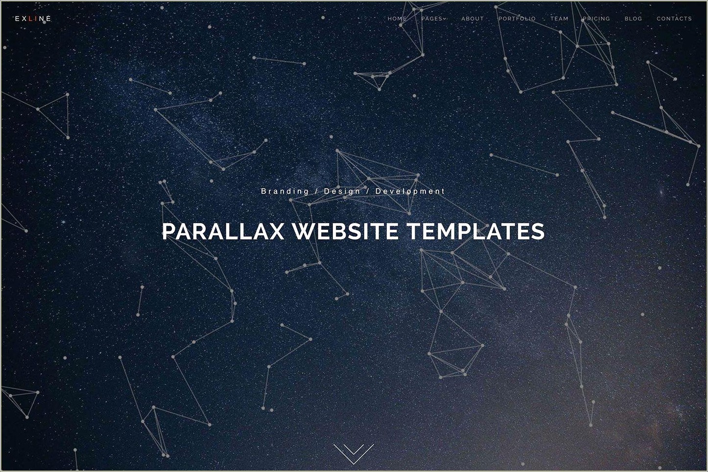 Bootstrap One Page Html5 Css3 Parallax Resume Template