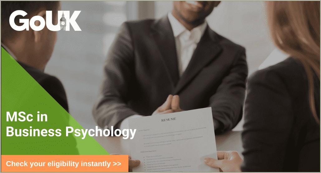 Business Psychology Consulting Online Jobs Email Resume