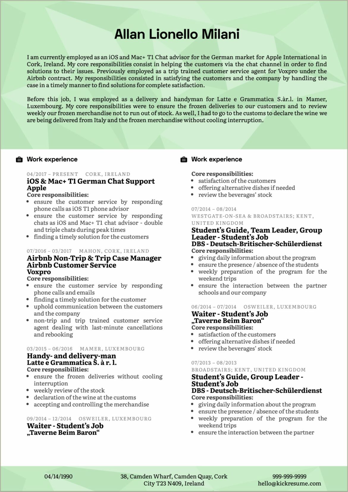 Call Center Team Lead Job Description For Resume