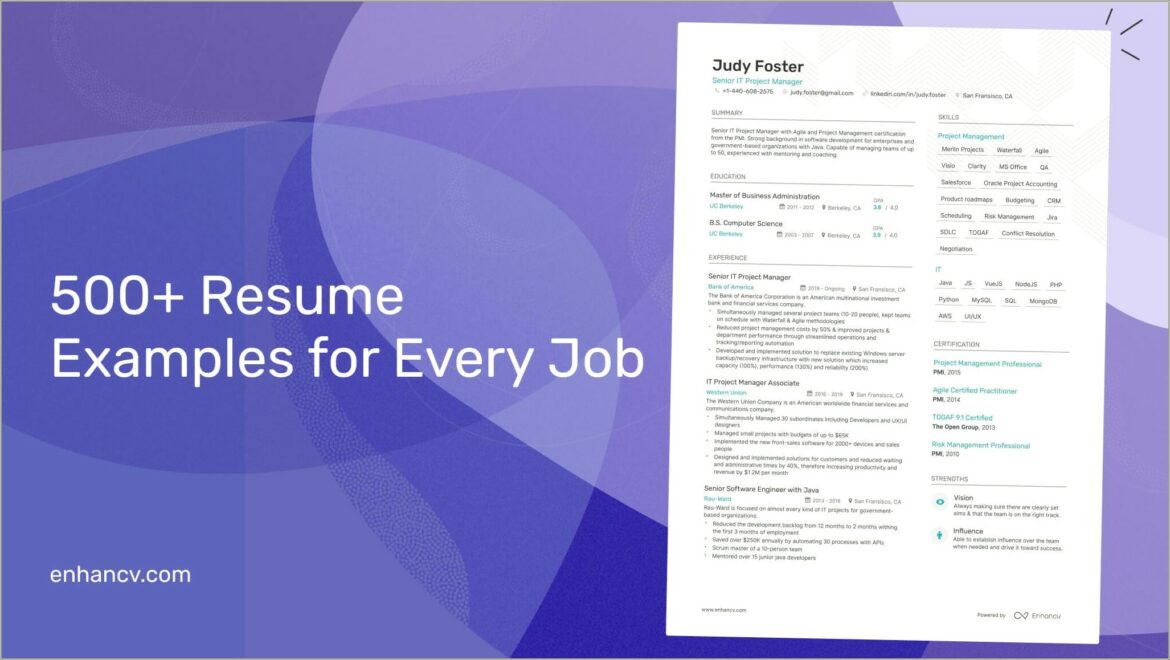 Calling Center Resume Examples For Free