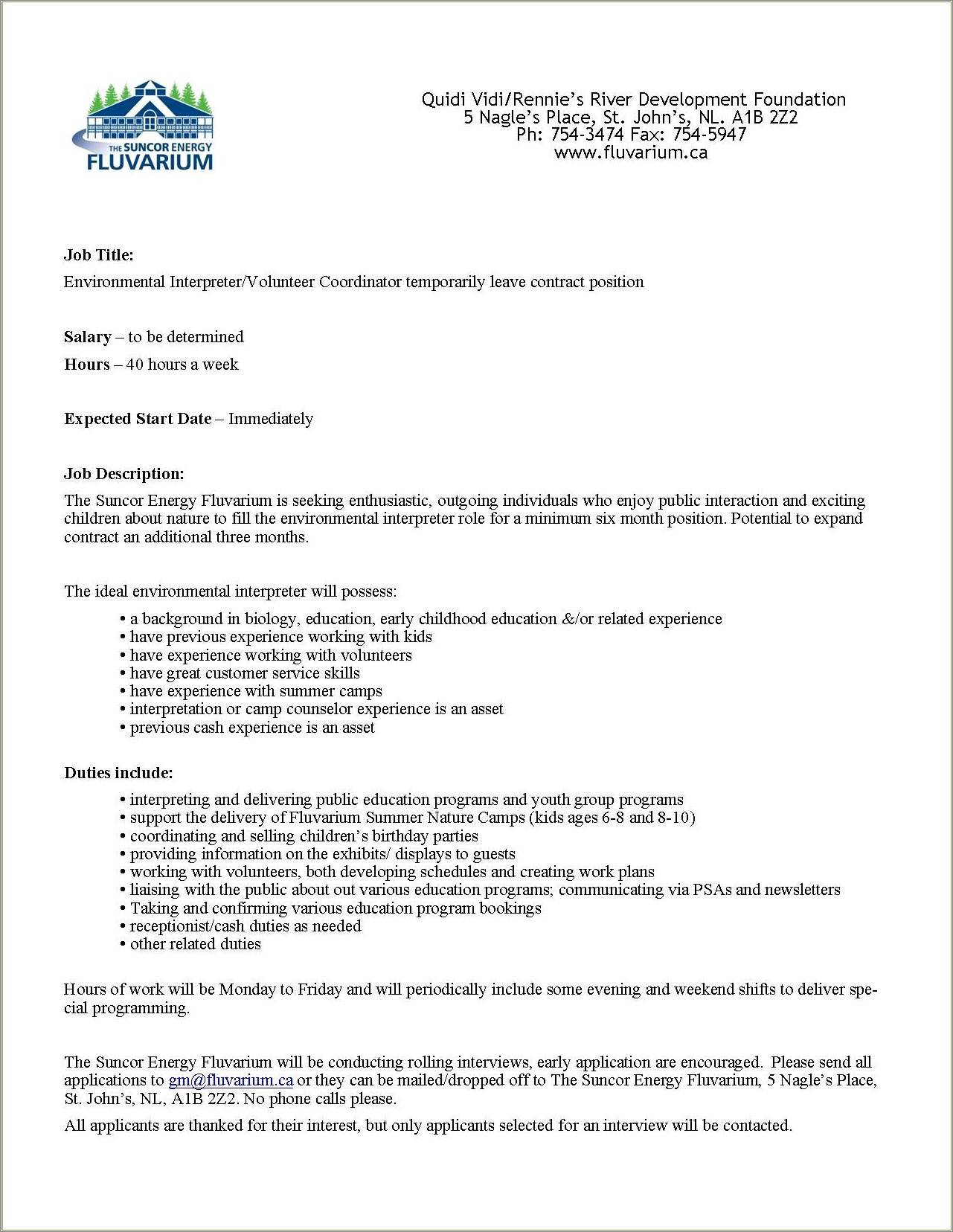 Camp Counselor Cover Letter And Resume