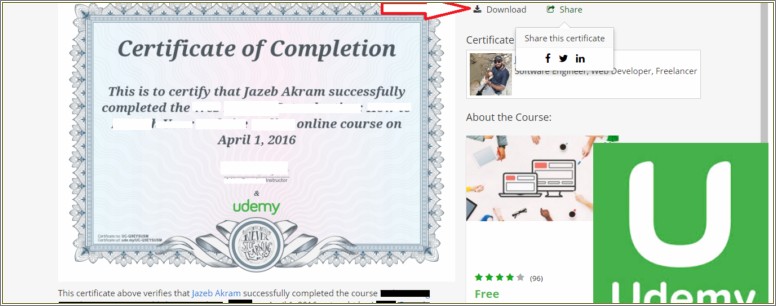 Can I Put Udemy Certifications On My Resume