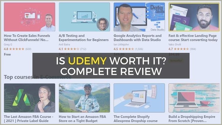 Can I Put Udemy Projects On My Resume