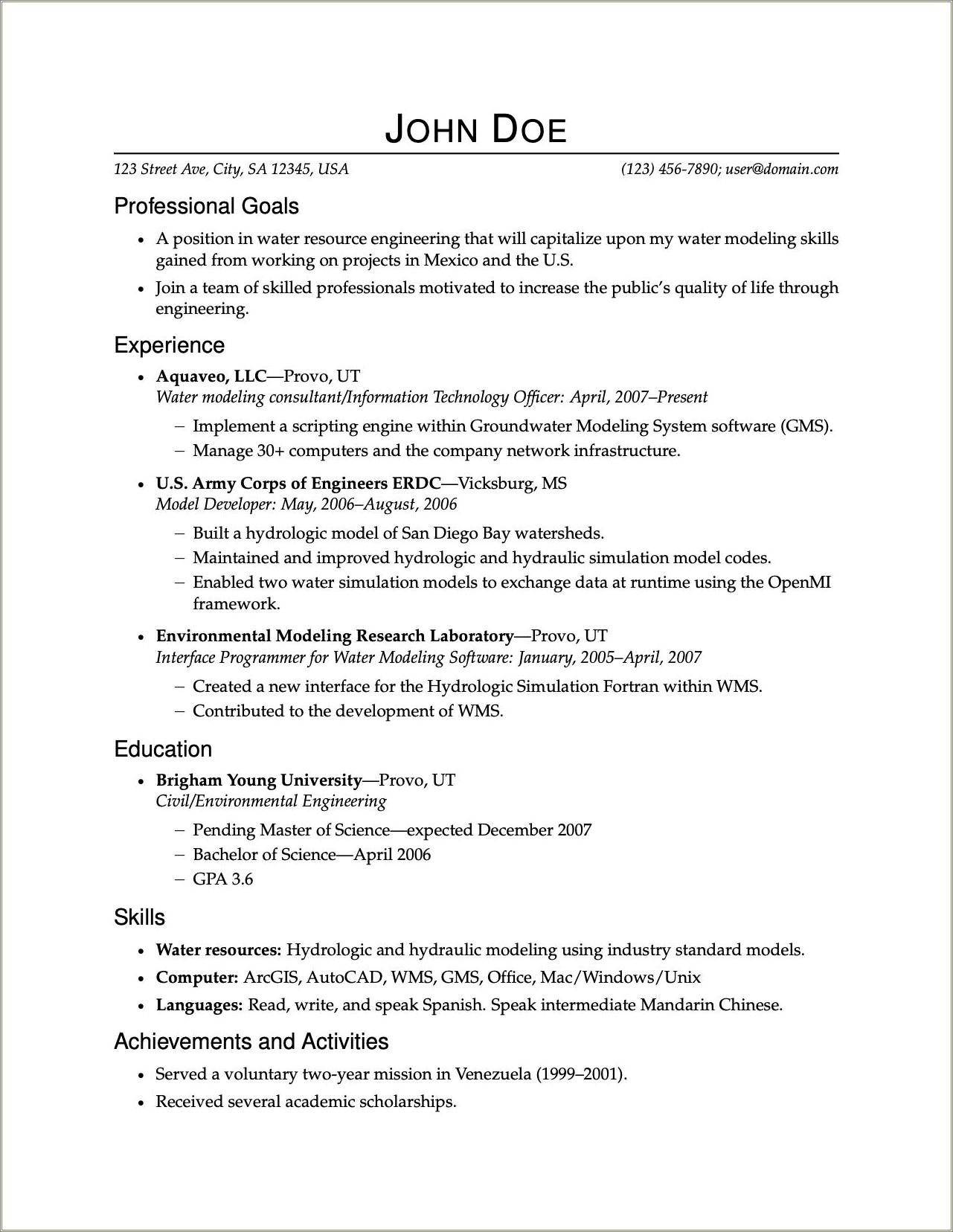 Can Latex Be A Skill For Resume