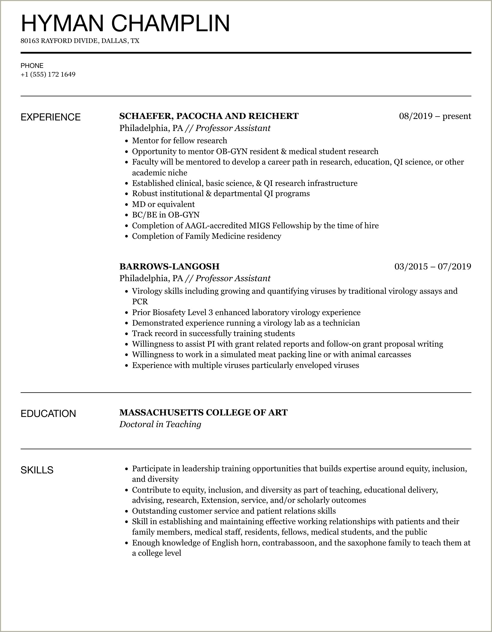 Cannabis Master Grower Resume And Cover Letter