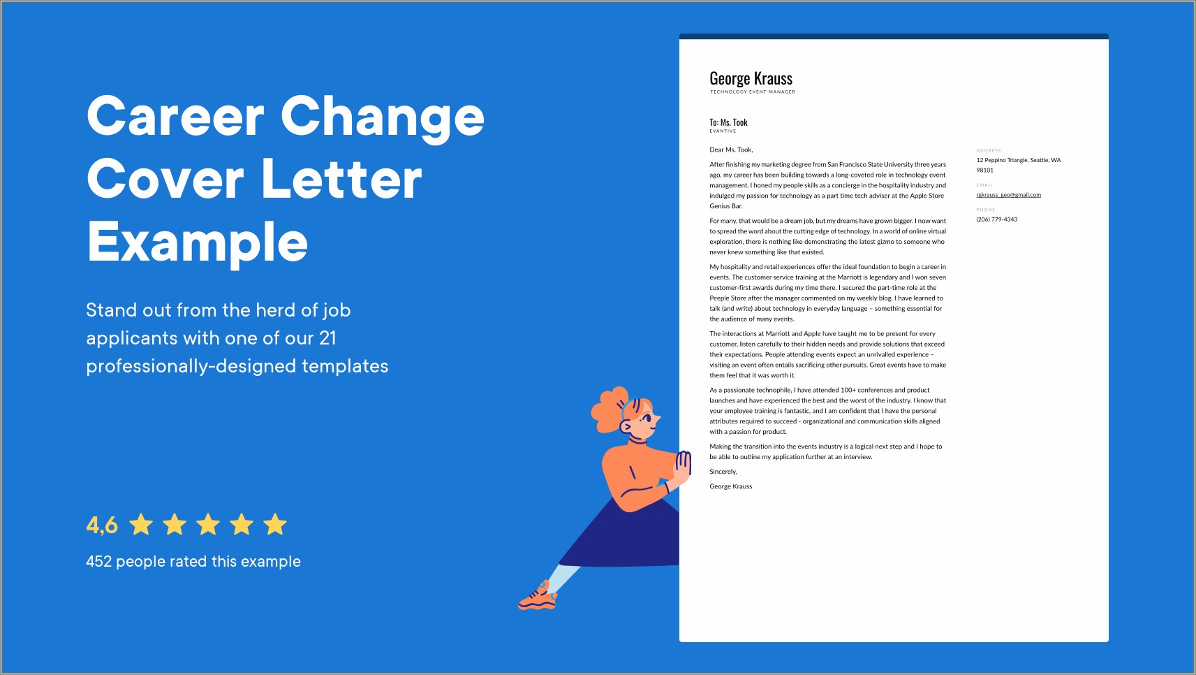 Career Change Resume Cover Letter Samples