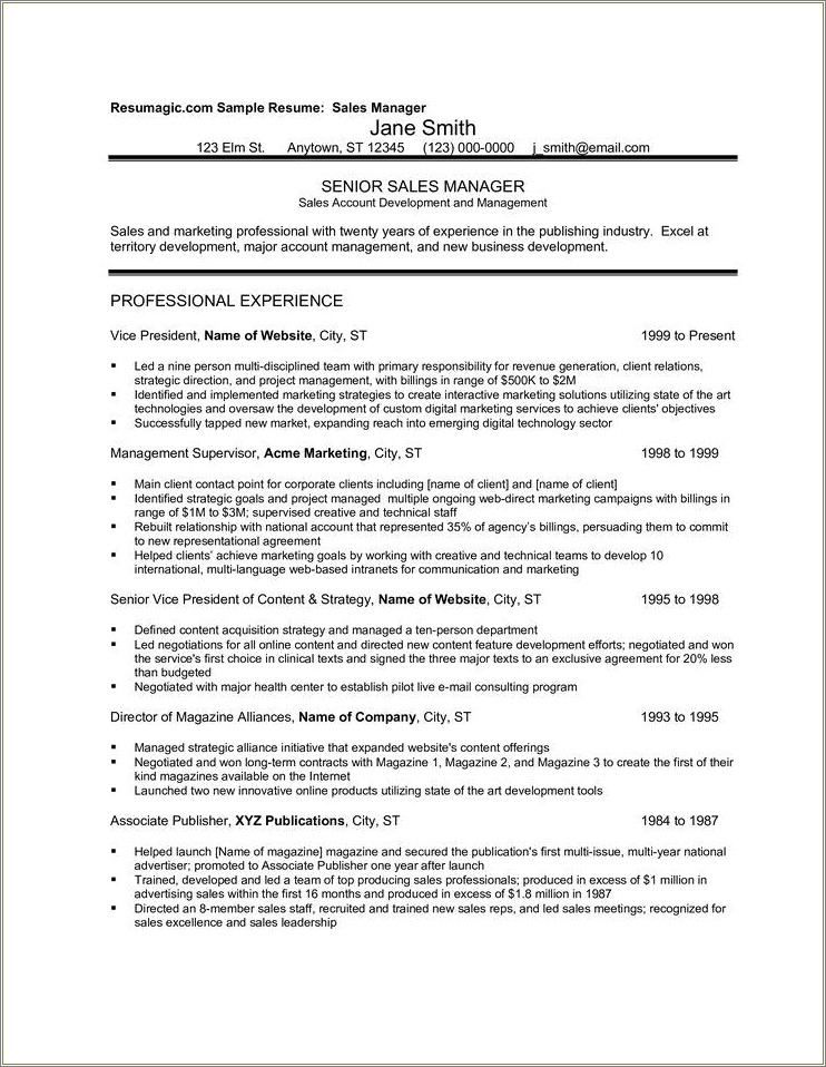 Cell Phone Store Manager Resume Sample