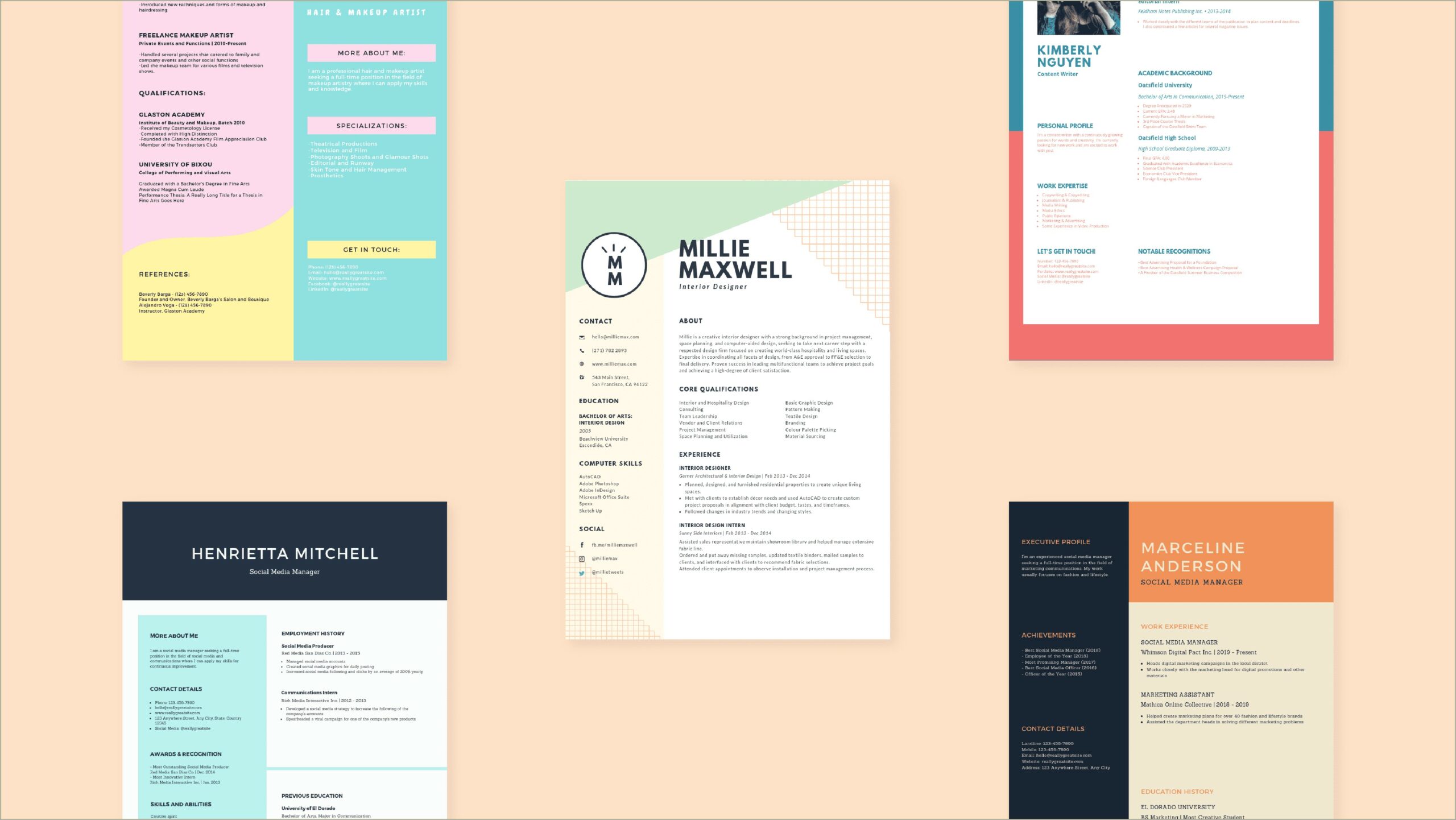 Color In Resumes Good Or Bad