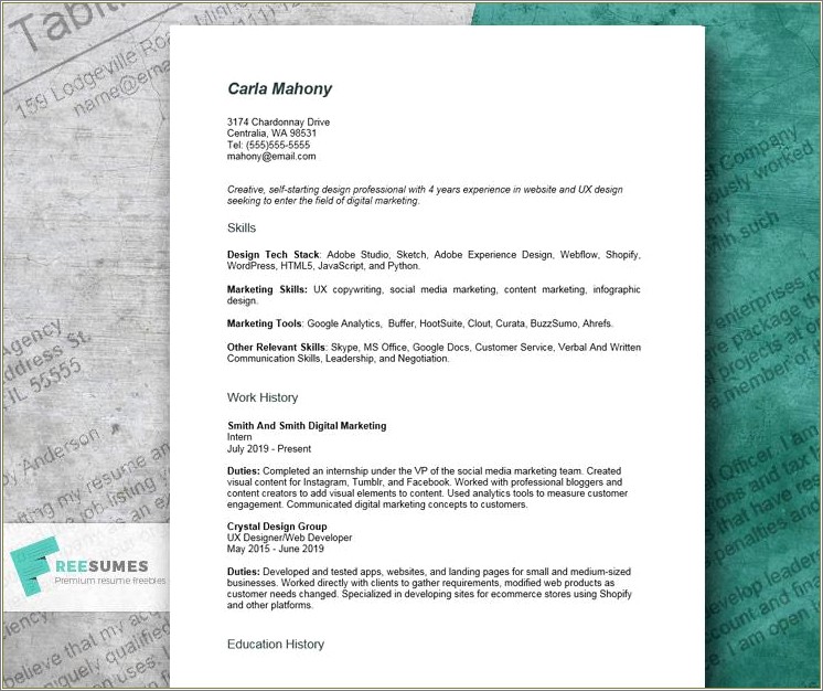 Combination Resume Template Of Information Customer Service