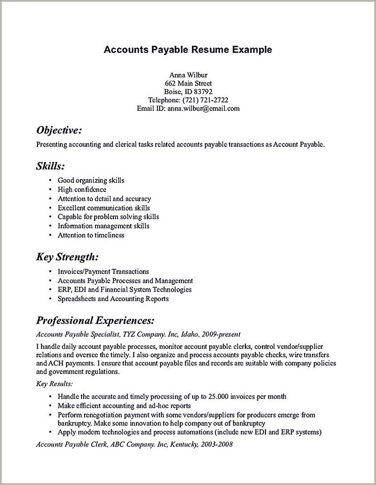 Communications Skills Summary For A Resume