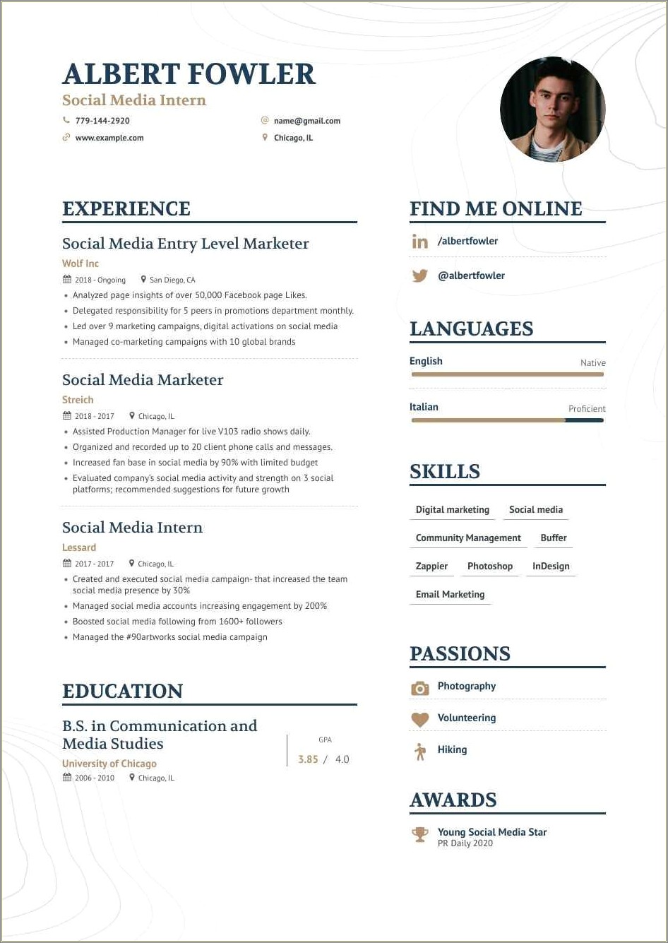Community As A Skill For Resume