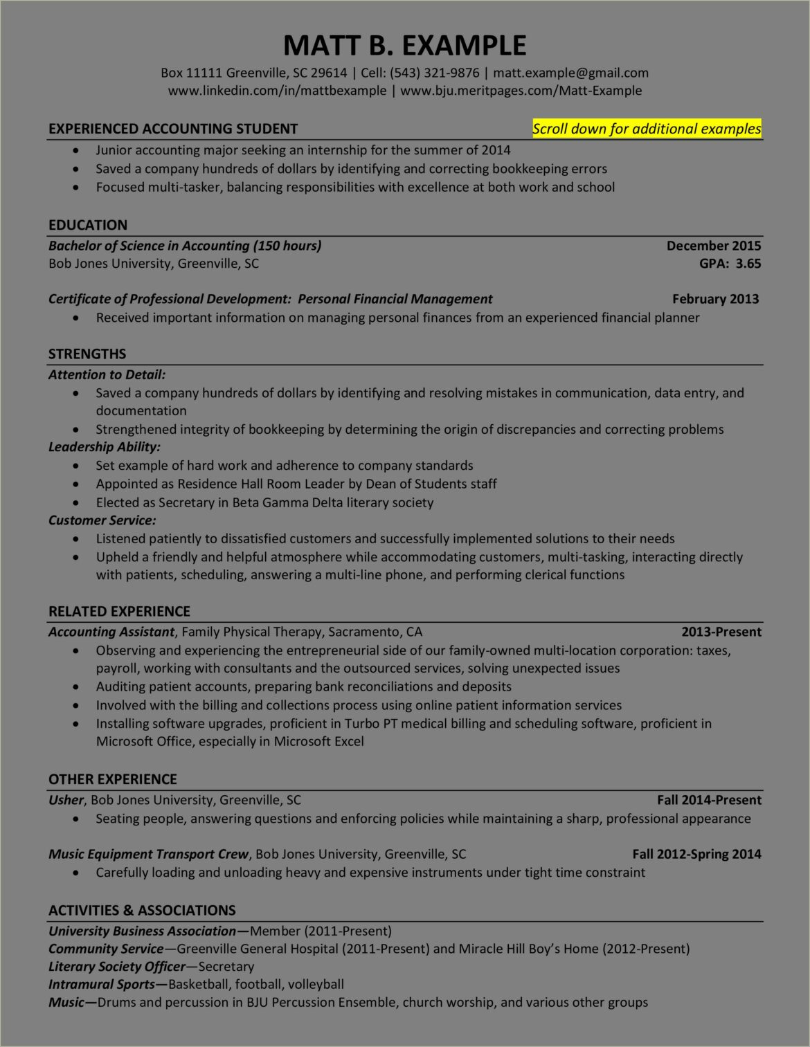 Community Association Manager With No Experience Resume