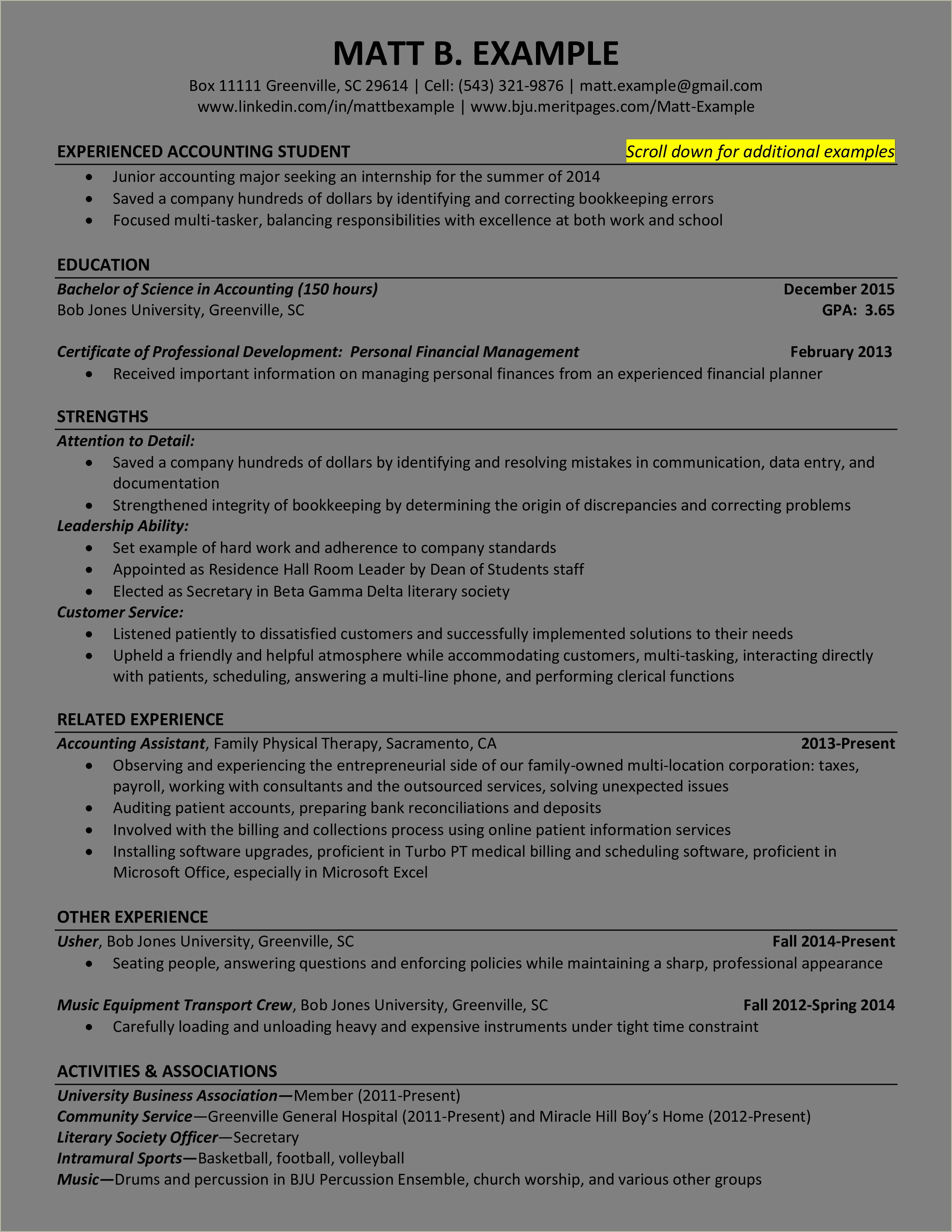 Community Association Manager With No Experience Resume