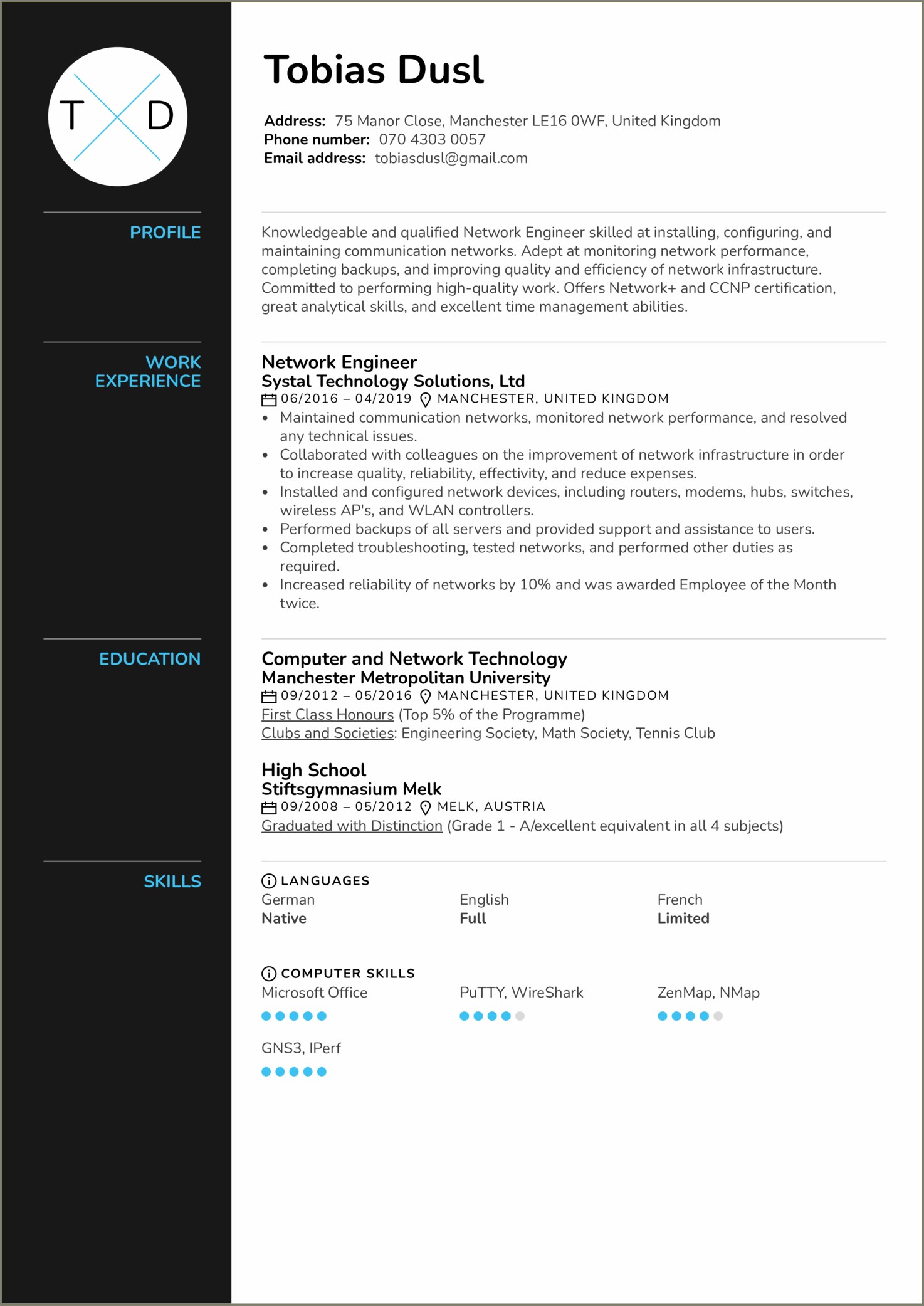 Comp A+ Certification Summary Of Skills For Resume