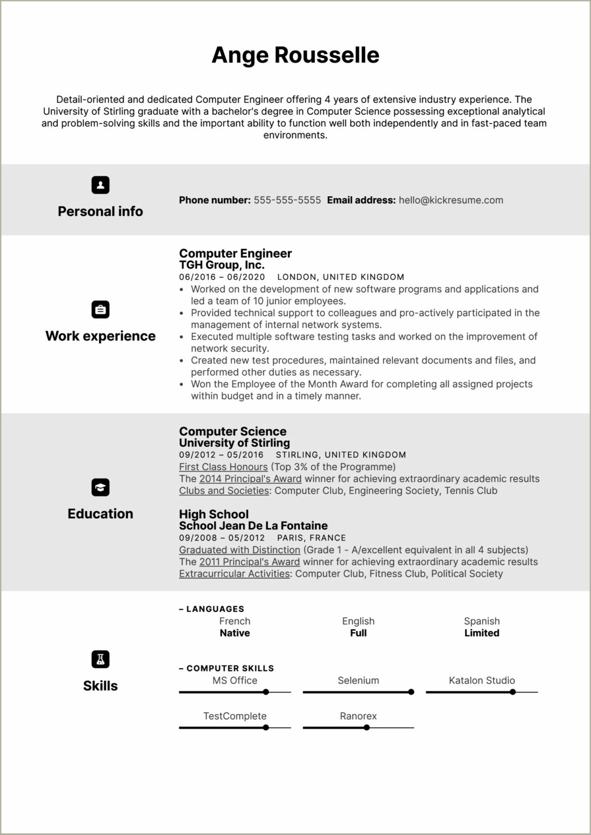 Computer Skills To Have On Resume