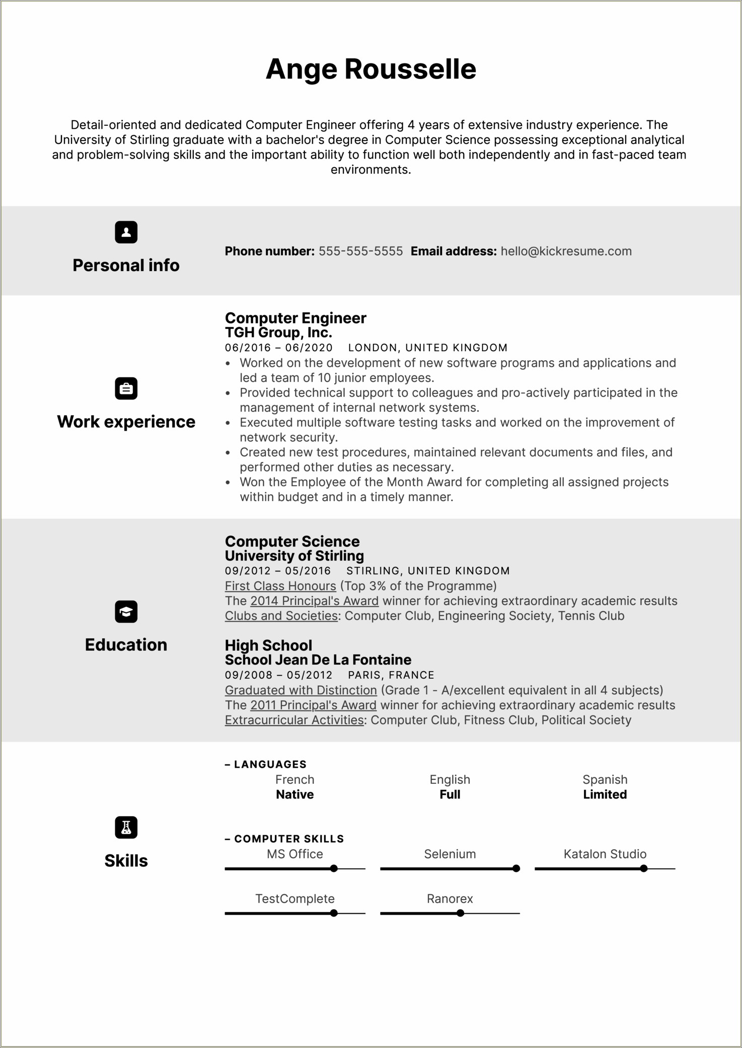 Computer Skills To Have On Resume