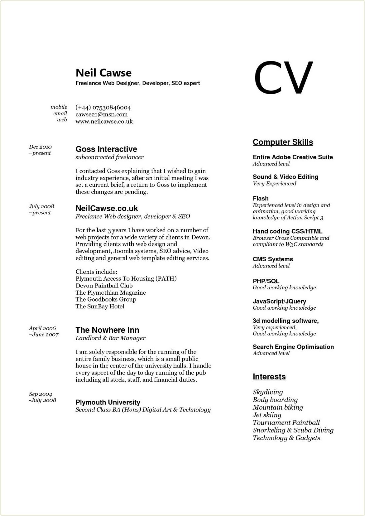 Computer Skills To List In Resume