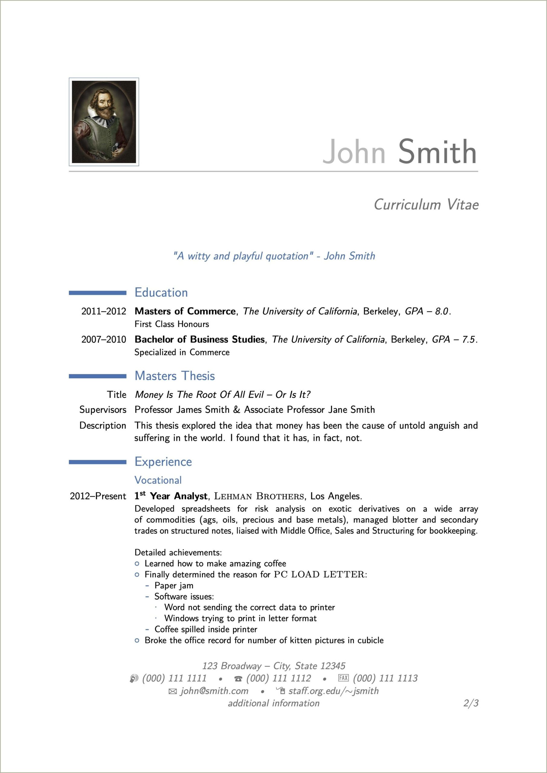 Cover Letter And Resume Example For Art Gallery
