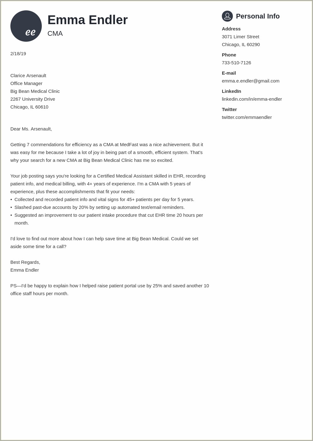 Cover Letter For Factory Resume Examples Free