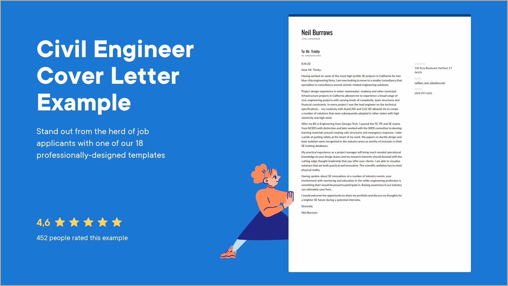 Cover Letter For Fresher Civil Engineer Resume