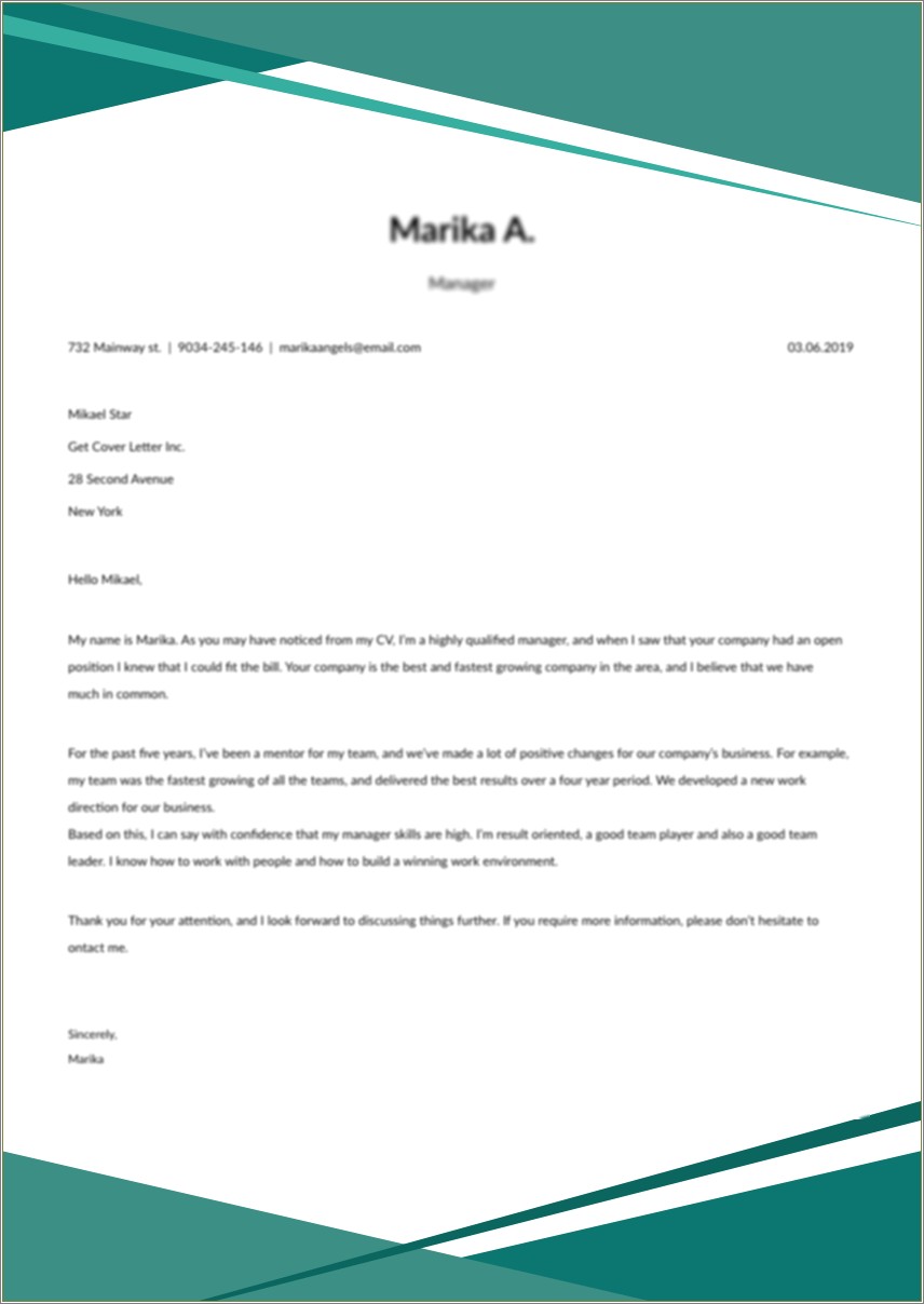Cover Letter For Pharmaceutical Nurse Resume