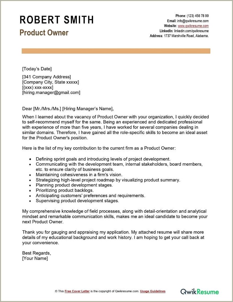 Cover Letter For Resume It Professional