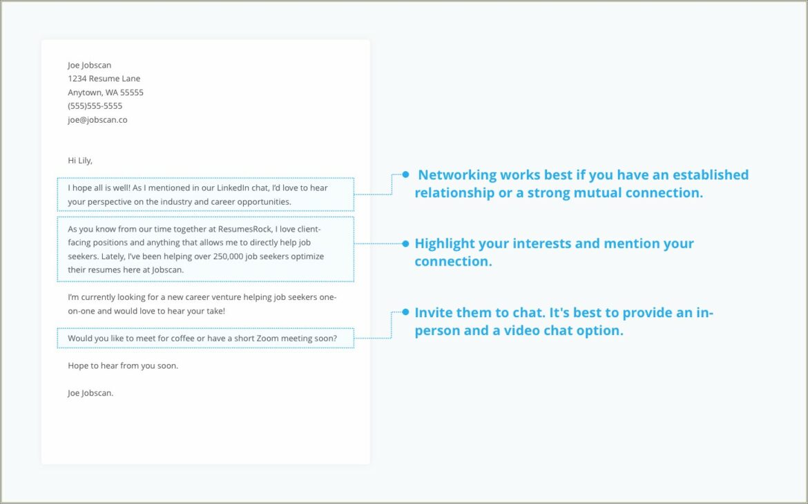 Cover Letter For Resume Without Job Posting