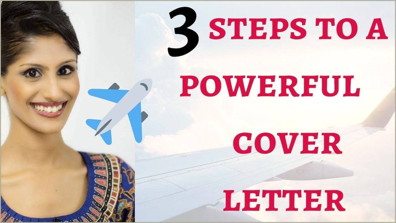 Cover Letter Resume Airline Cabin Crew Example