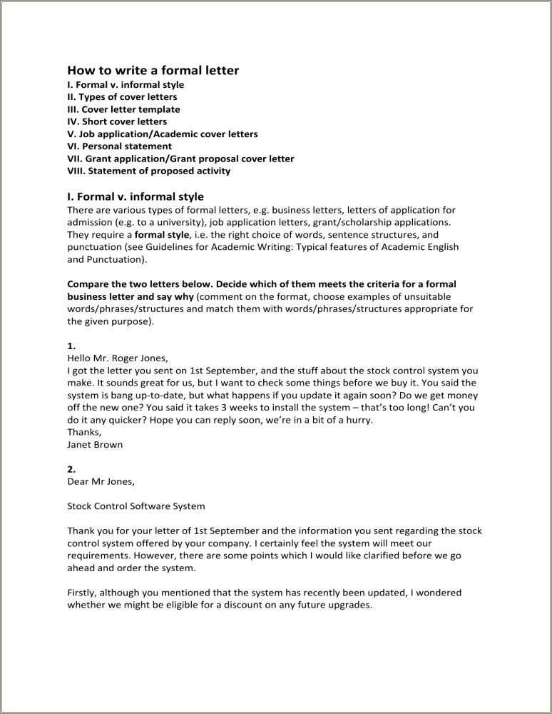 Cover Letter Resume And Personal Background