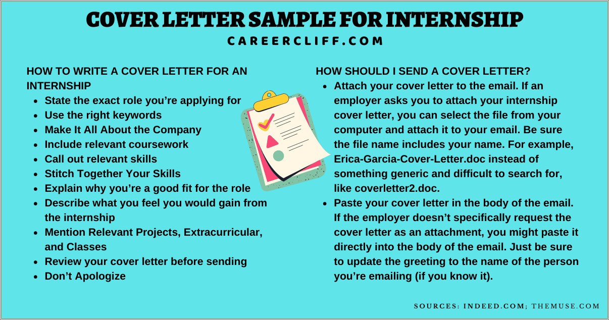 Cover Letter Sample For Resume Ojt