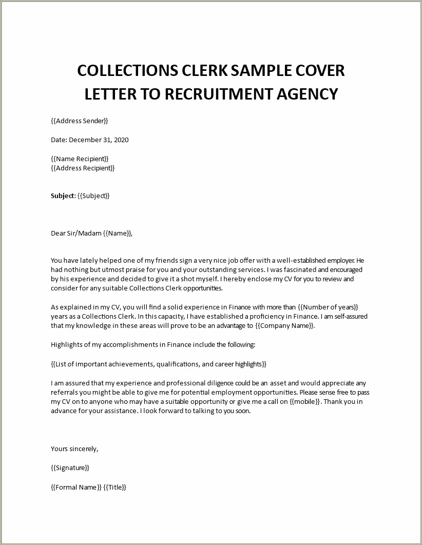 Cover Letter Wording For Resume Library Clerk