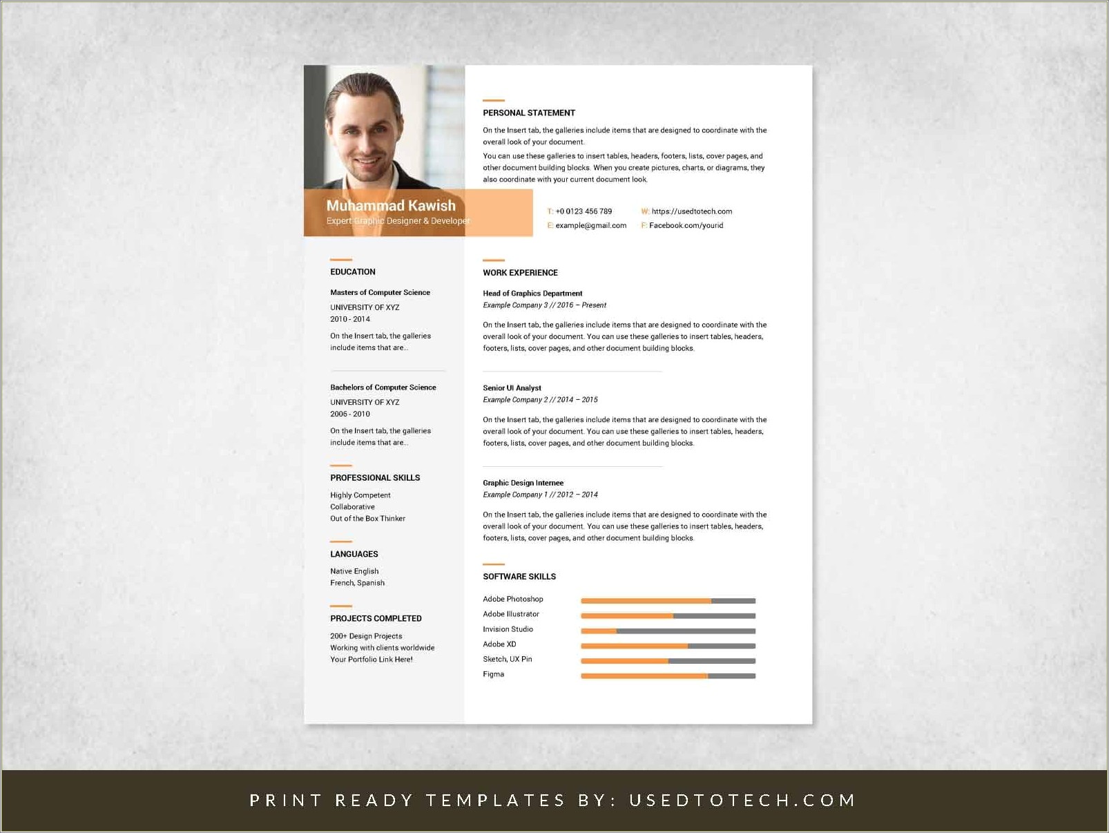 Create A Better Resume In Word Or Illustrator