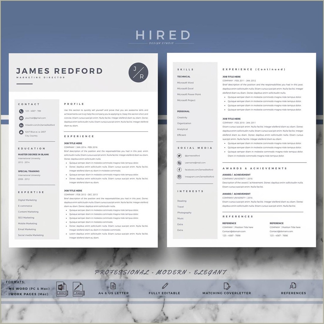 Create A Resume In Mac For Word