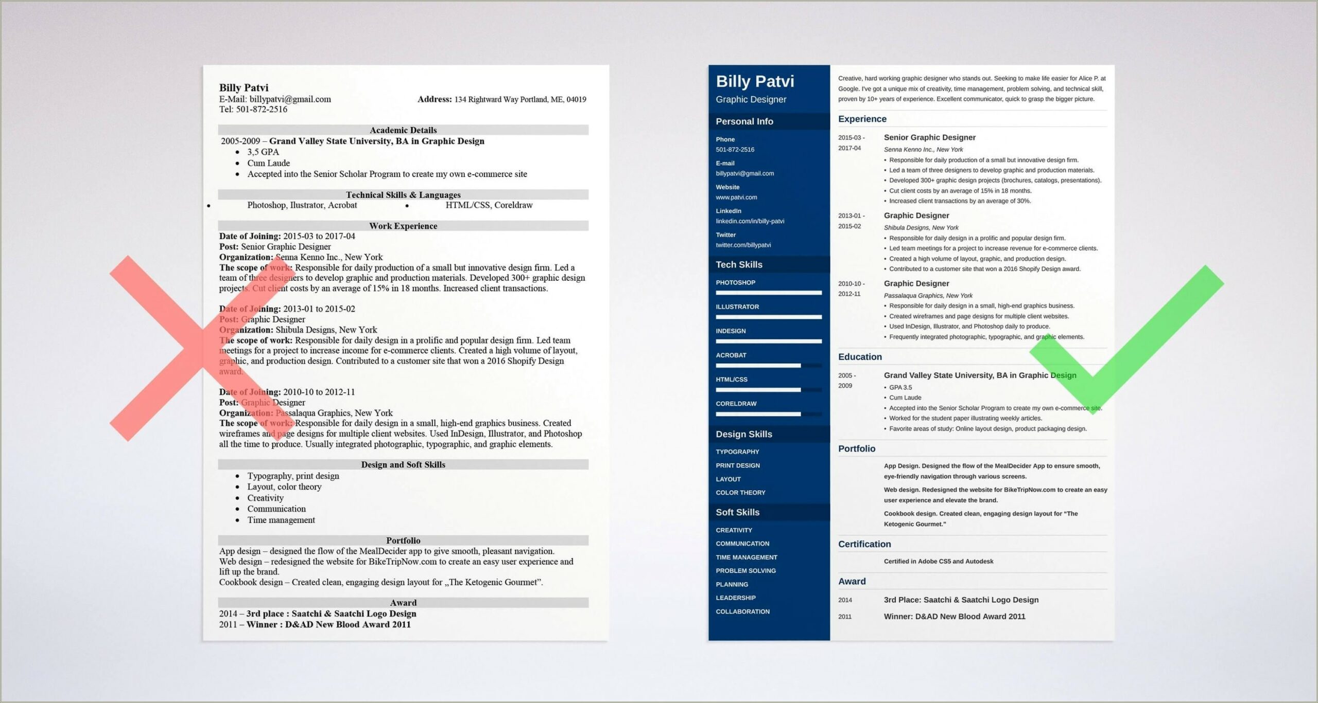 Creating A Resume For Design Job