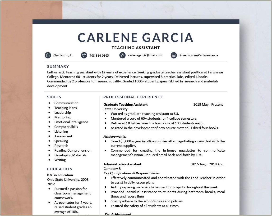 Creating A Resume In Word For Mac