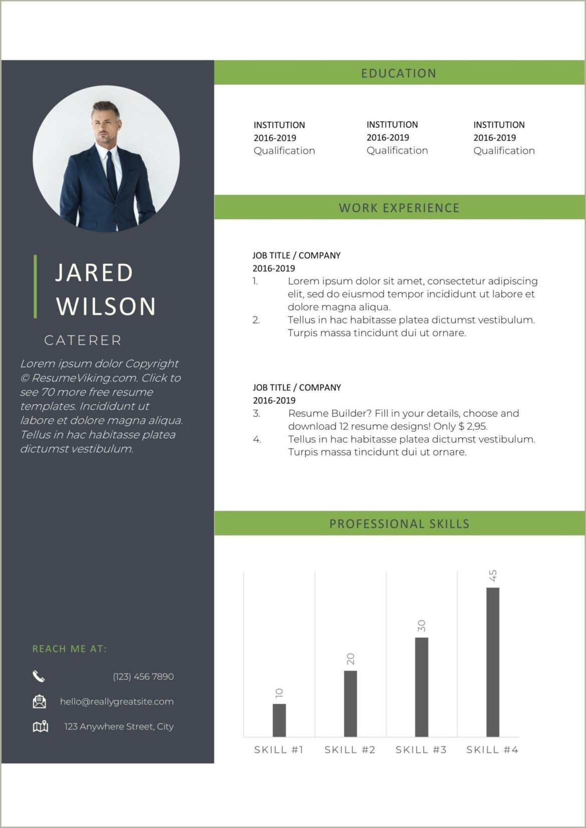 Creative Resume Templates Word Download Free