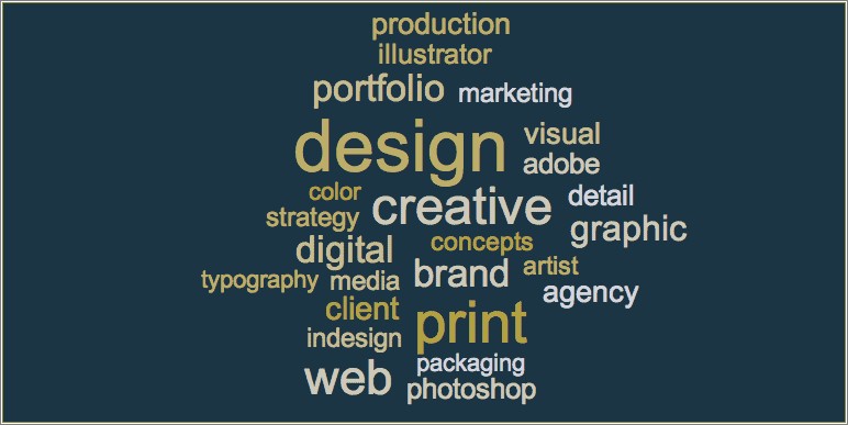 Critical Skills For Graphic Designers Resume