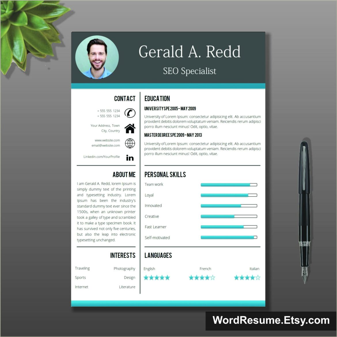 Curriculum Vitae Resume Samples For Teachers