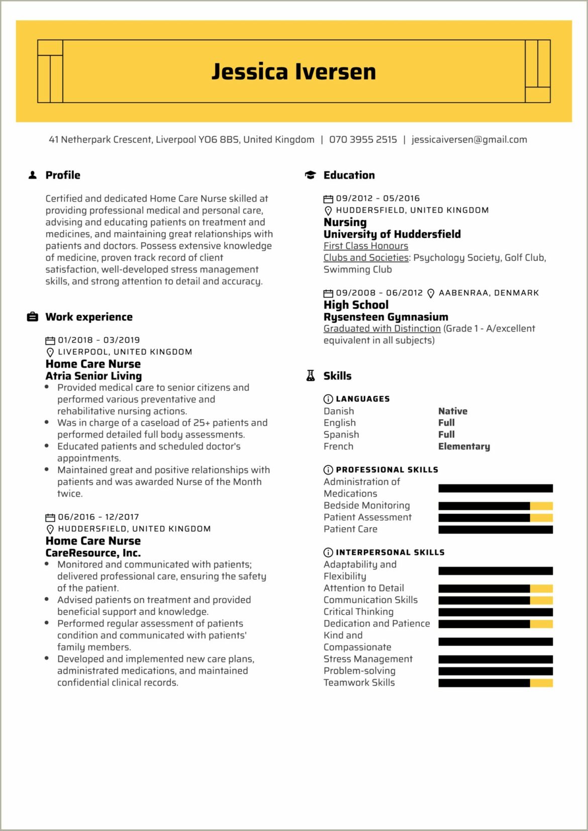 Customer Service High Stress Resume Examples