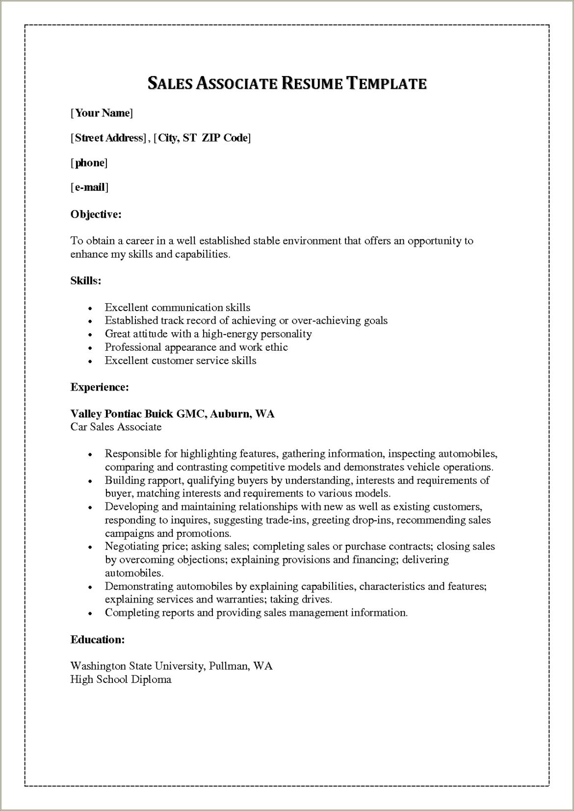 Customer Service Skills To List On A Resume