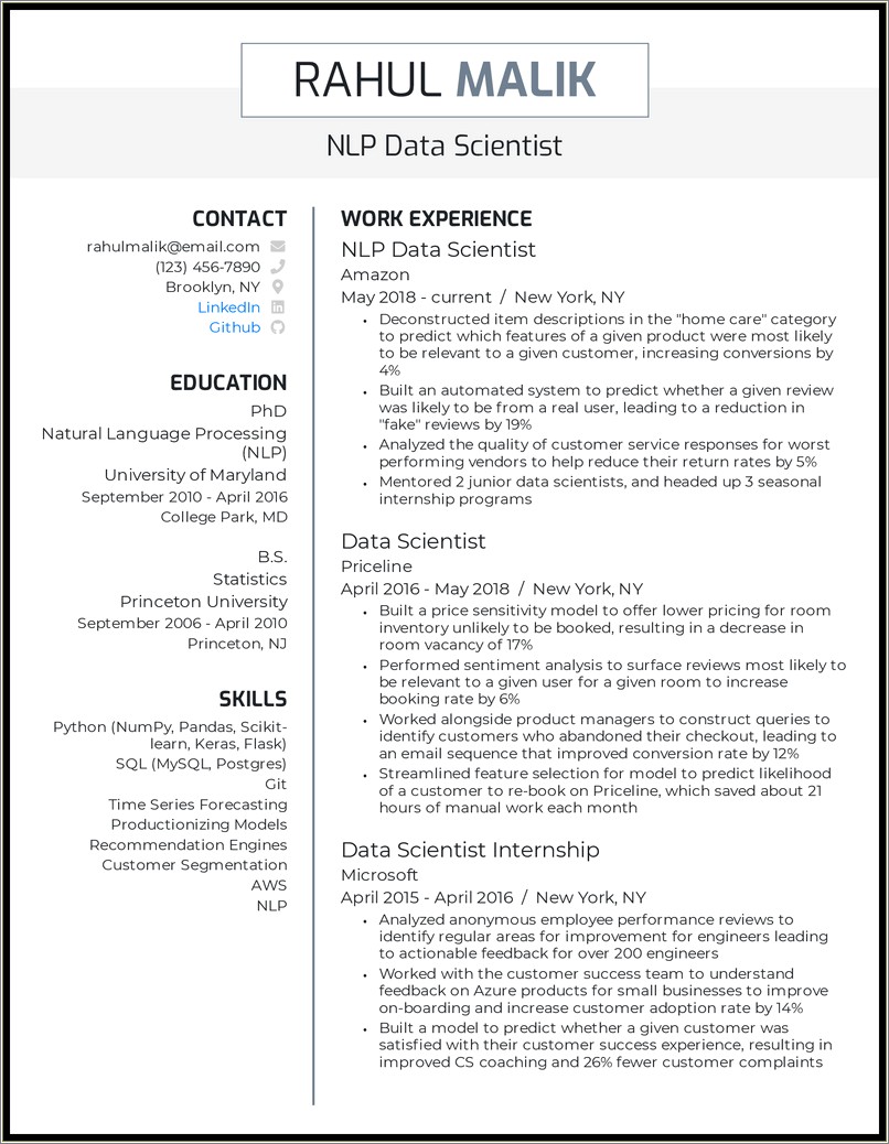 Data Science Skills To Mention On Resume