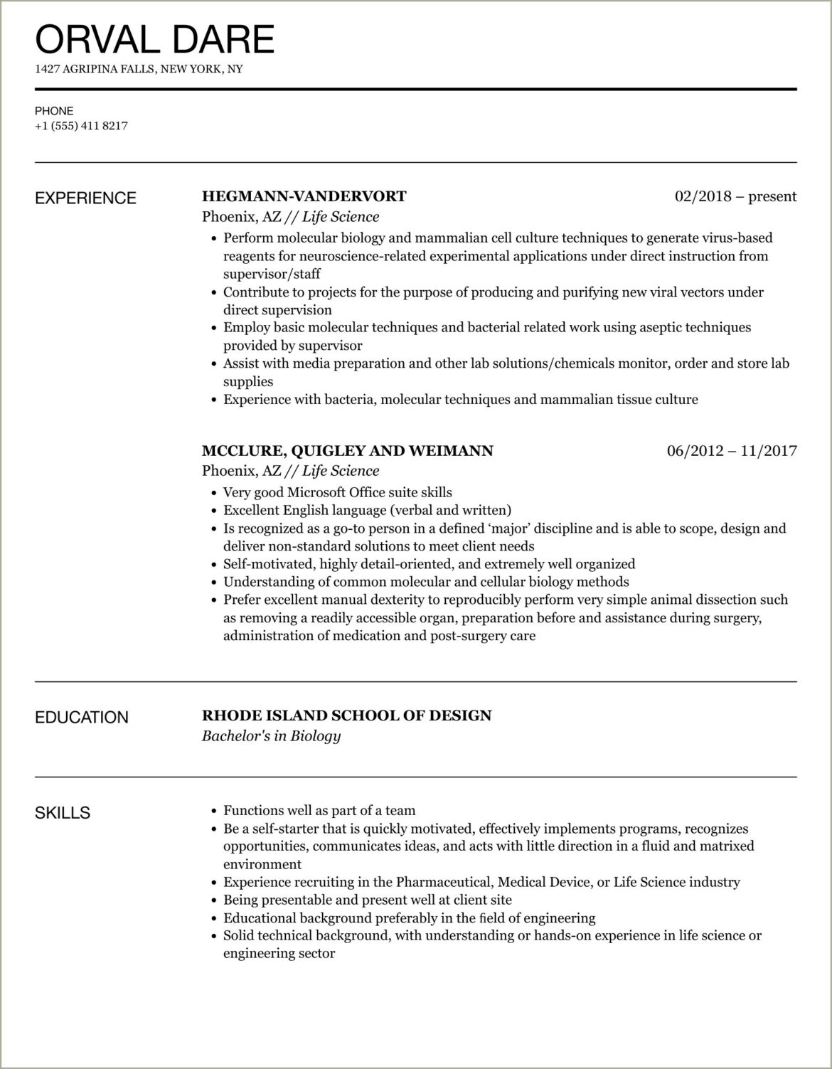 Data Scientist Fresher Resume Sample Pdf