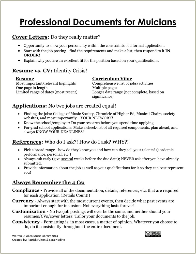 Date Range Current Job On Resume