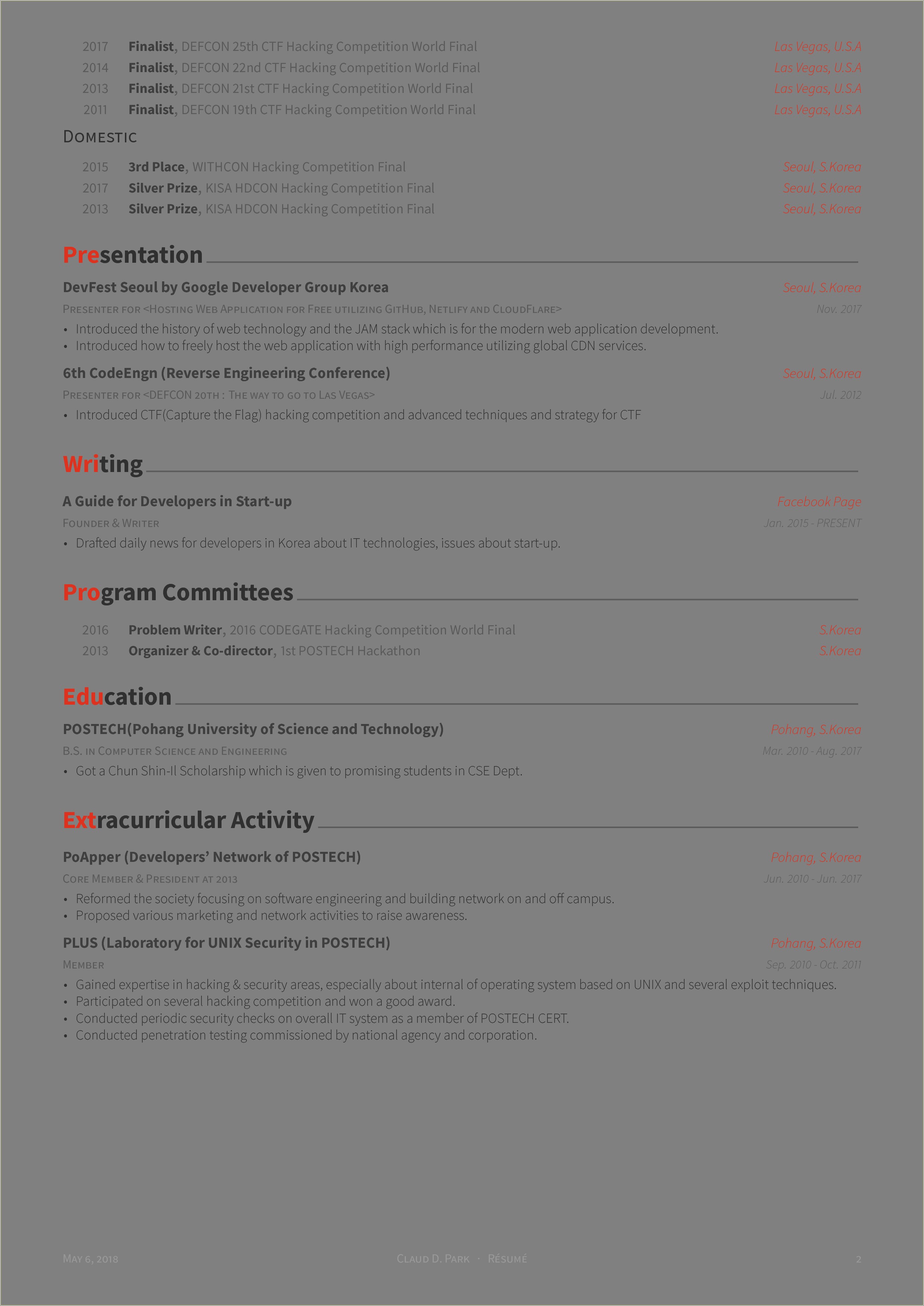 Delete Page 2 Resume Word Template