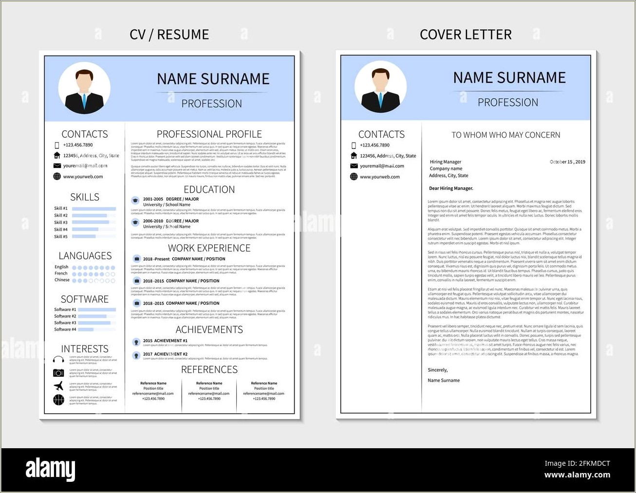 Difference Between Resume Cover Letter And Curriculum Vitae