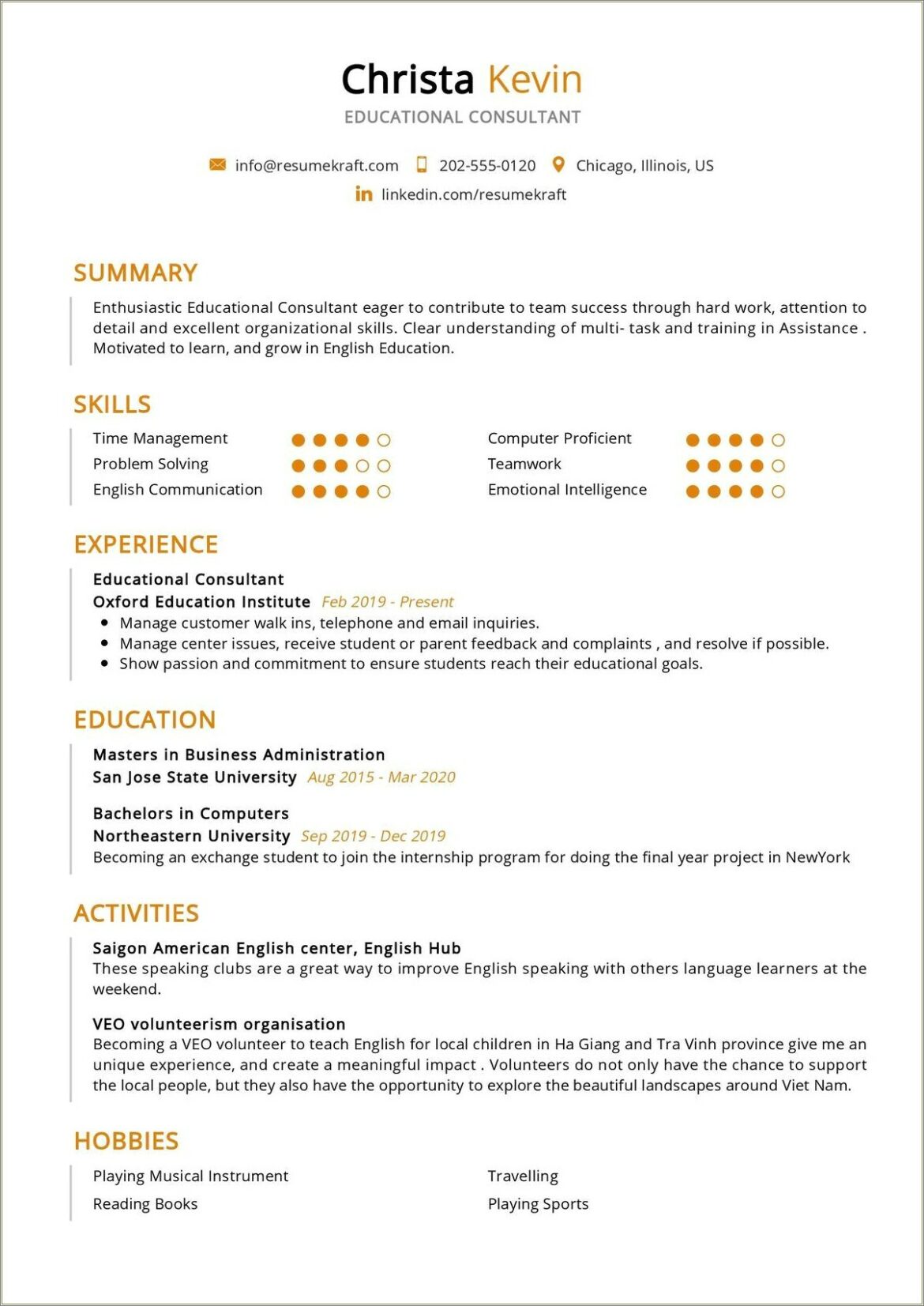 Directpr Of Gifted An Tallented Resume Sample