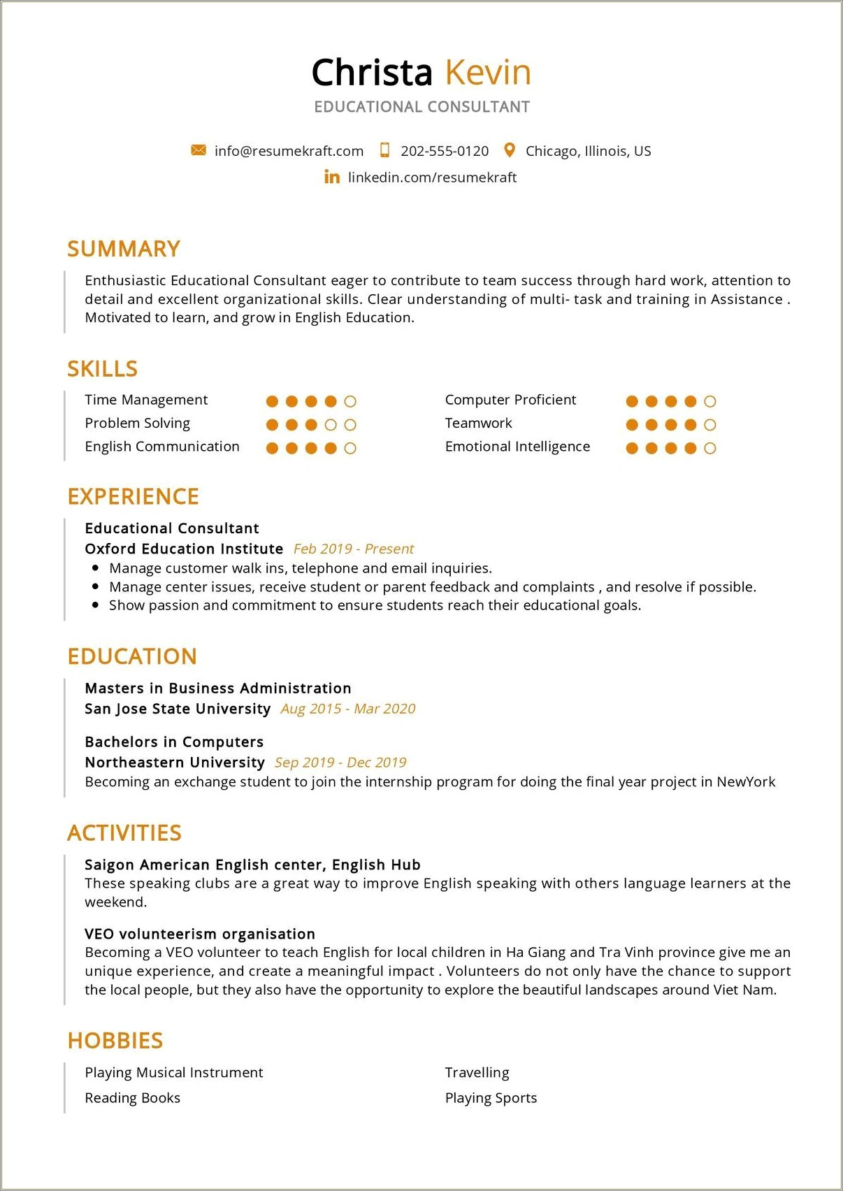 Directpr Of Gifted An Tallented Resume Sample