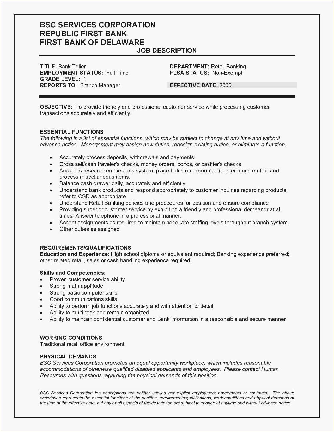 Disability Support Worker Resume No Experience